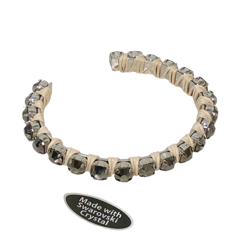 Swarovski‎ Crystal Jewelry Cuff Cuffed Bracelet Bangle
